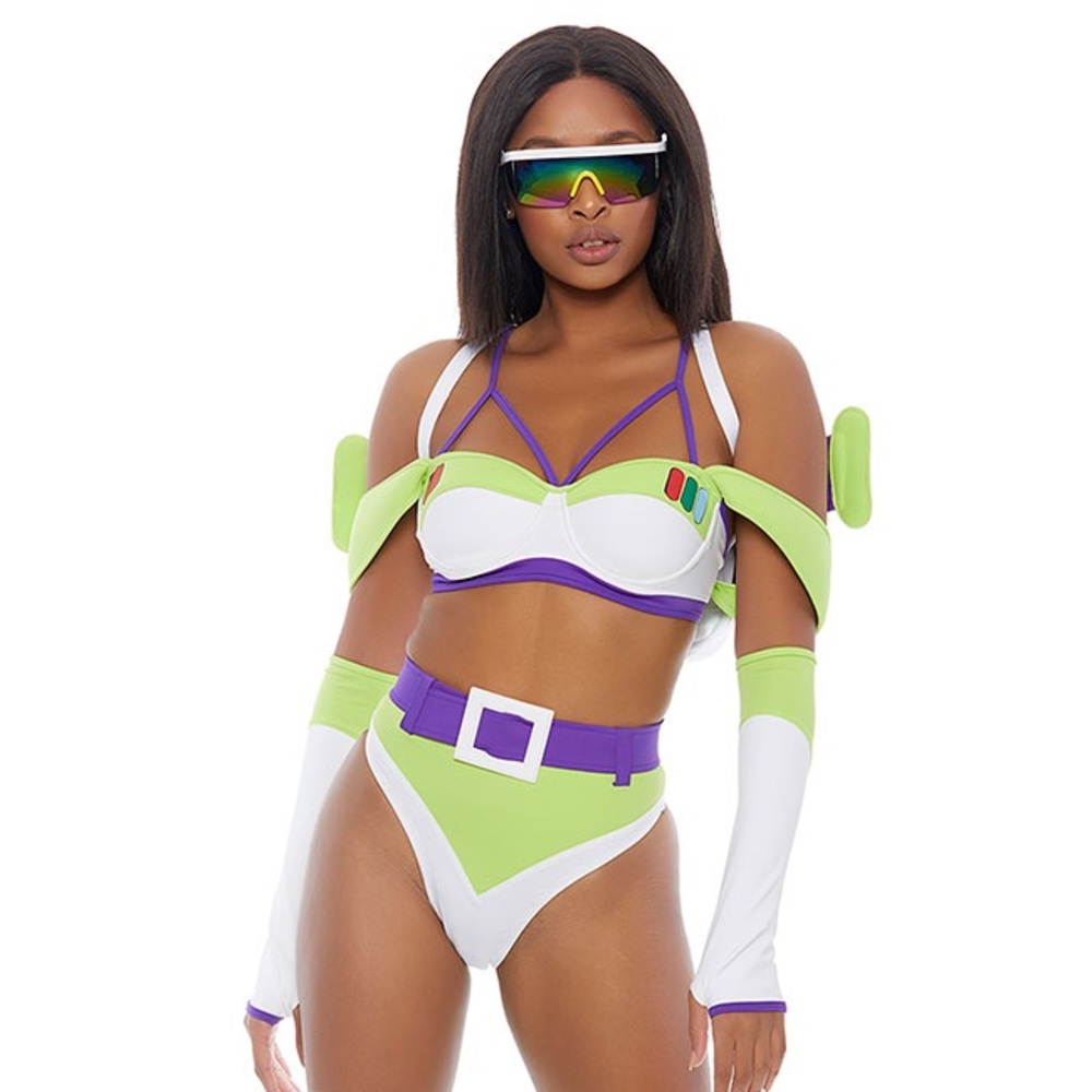 WOMENS BUZZ LIGHT YEAR COSTUME